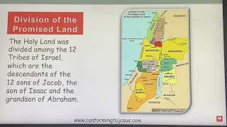 12 Tribes Of Israel - History, Charts & Maps video