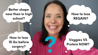 HOW TO LOSE WEIGHT BEFORE SURGERY❓VEGGIES & PROTEIN🍎HOW TO LOSE REGAIN AFTER GASTRIC SLEEVE & BYPASS