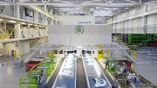 New Skoda PXL II press shop in Mlada Boleslav, Czech Republic