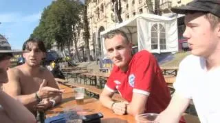 England fans in Kiev question Wayne Rooney's performance against Italy