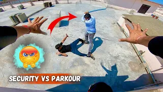 Indian Security vs Parkour Pov  ( Crazy Parkour Pov Escape )