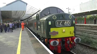 "The Whistling Geordie" GREAT tour behind 3 Great Locos.