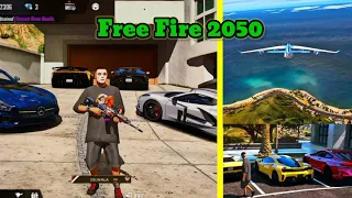 GARENA FREE FIRE IN 2050 🔥 FREE FIRE  IN FUTURE || FREE FIRE IN 2090 FUNNY SPOOF VIDEO 😱 #viral