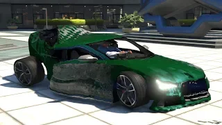 GTA 5 Crash Testing Real Car Mods #2