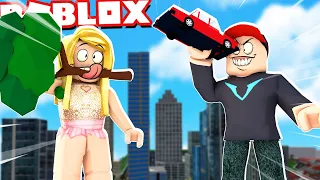 ZJEDLIŚMY CAŁE MIASTO W ROBLOX! | Vito i Bella