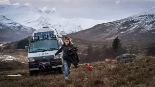 MudNomad in Scotland - Vanlife, offroading in a Toyota Hiace 4x4.