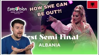 SHE GOT ROBBED!!! [REACTION] Ronela Hajati -Sekret - Albania 🇦🇱 -First Semi-Final -Eurovision 2022