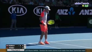 Andy Murray vs Mischa Zverev 2017 Australian Open R4 Highlights