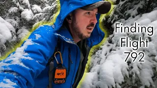 Winter Camping and Finding a Plane Crash
