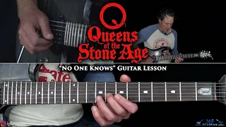 Queens of the Stone Age - No One Knows Guitar Lesson
