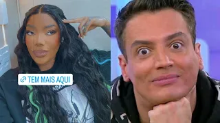 🚨 TRETA 🚨 : Ludmilla posta story chamando Léo Dias de: “Jornalista ovo mole”