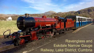 Ravenglass and Eskdale Narrow Gauge Steam Railway (R&ER), Lake District, Cumbria, England