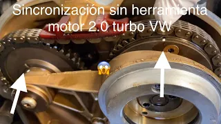 Distribución de motor 2.0 TSI VW SIN HERRAMIENTA !😱 🚗