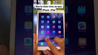 This is how you remove virus on your iPhone / iPad 😎 #shorts #apple #ios #ipad #samsung #android