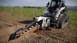 The construction of the Erlenbach solar park