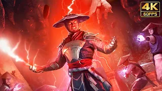 Mortal Kombat 1 - Invasions Season 5 Raiden "STORMS" Intro & Ending @ 4K 60ᶠᵖˢ ✔