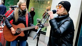 Young girls AMAZING DUET  of Dolly Parton Jolene - Allie Sherlock cover & Zoe Clarke