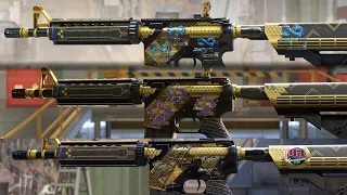 M4A4 The Coalition Sticker Crafts - CS2 Skins