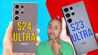 Galaxy S24 Ultra vs Galaxy S23 Ultra: Diferencias, cámaras, especificaciones y características