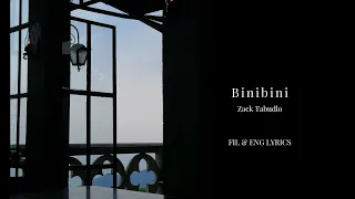 Binibini (Miss) - Zack Tabudlo (FIL/ENG) lyrics