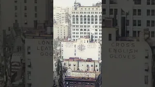 Restored footage of New York City in 1911 - View from the Flatiron Building