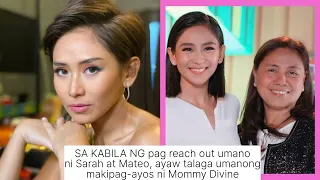 SARAH GERONIMO AT MOMMY DIVINE NAGKABATI NA NGA BA?