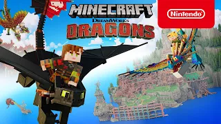 Minecraft - DreamWorks How to Train Your Dragon DLC: Official Trailer - Nintendo Switch