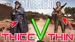 BIG V SMALL Skins - Which is Best? Battlefield V