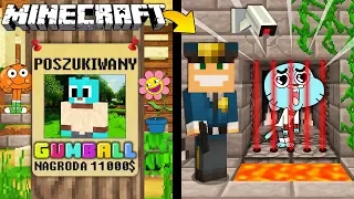 GUMBALL POSZUKIWANY W MINECRAFT || MINECRAFT POSZUKIWANY