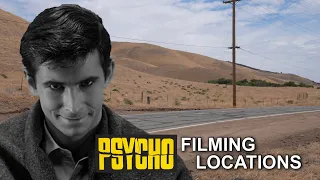 Psycho 1960 Filming Locations - Then and Now   4K
