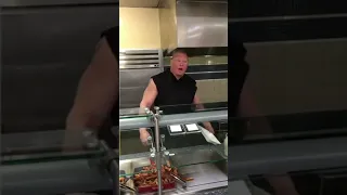 THROWBACK: Brock Lesnar serves up breakfast 🍳 | #shorts