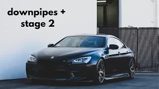 JB4 Tuned M6 GETS DOWNPIPES & STAGE 2