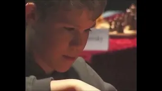 13 years old Magnus Carlsen vs Garry Kasparov