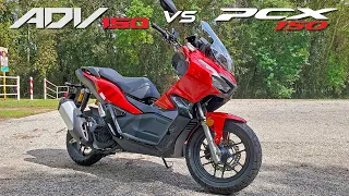 2022 Honda ADV150 vs PCX150