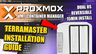 How to Install Proxmox on a Terramaster NAS