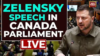 LIVE Zelensky Speech: Zelensky Addresses Canada Parliament While Touring Western Countries For Aid