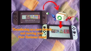 Transferring to a new Nintendo Switch and moving your Animal Crossing Island