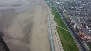 Drone Footage of Rhyl Promenade