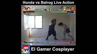 E. Honda vs Balrog Live Action