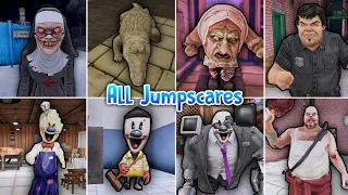 Keplerians Games Jumpscares - Evil Nun 1-2 & The Broken Mask, The Nun, Ice Scream 1-8, Mr Meat 1-2 +