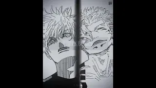 Gojo vs sukuna [who mogs] #anime#manga#jjk#jujutsukaisen#sukuna#gojo ib: @BABA-BOI_