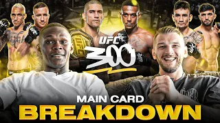 Israel Adesanya & Dan Hooker Breakdown The INSANE UFC 300 Pay Per View