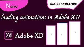 How to create loading animations in Adobe XD using Auto Animate || Dhaval Rathod