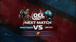 Myztro Spart1e vs Nitrino. QOL#3. Quake Champions