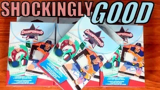 8 HITS - Opening (4) Walmart Championship Collection 1 Auto + 1 Relic Hockey Hanger Box From Walmart