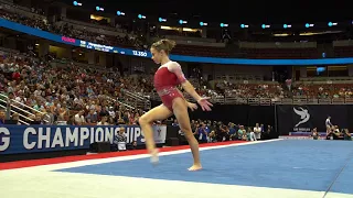 Ragan Smith - Floor Exercise - 2017 P&G Championships - Senior Women - Day 1