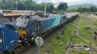 Direct Rail Services Freight Move 68007+88007 6K73 Carnforth 15/05/2024