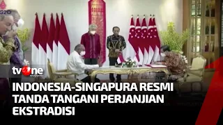 Perjanjian Ekstradisi RI-Singapura, Buka Peluang Pulangkan Kriminal & Koruptor | Kabar Utama tvOne