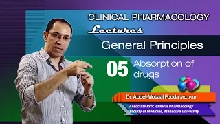 General Principles of Pharmacology (Ar) - 05 - Drug absorption and the pKa