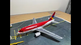 Revell 1/144 A320 Converted to Avianca A318